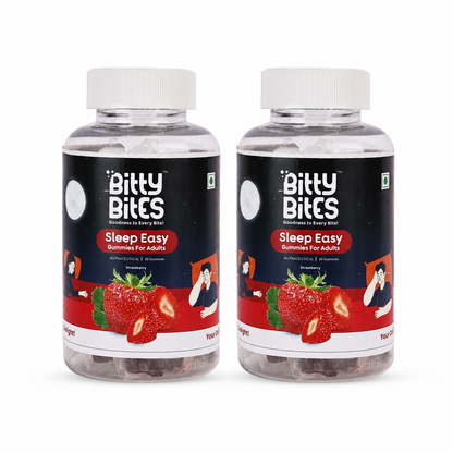 Sleep Easy Gummies Strawberry Flavour BittyBites