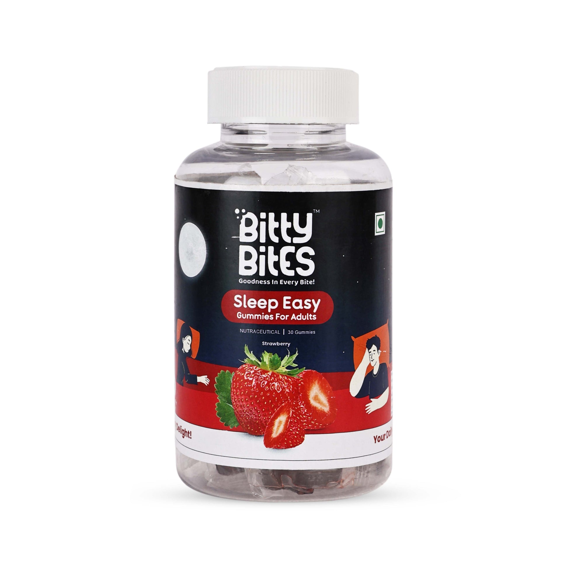 Sleep Easy Gummies Strawberry Flavour BittyBites