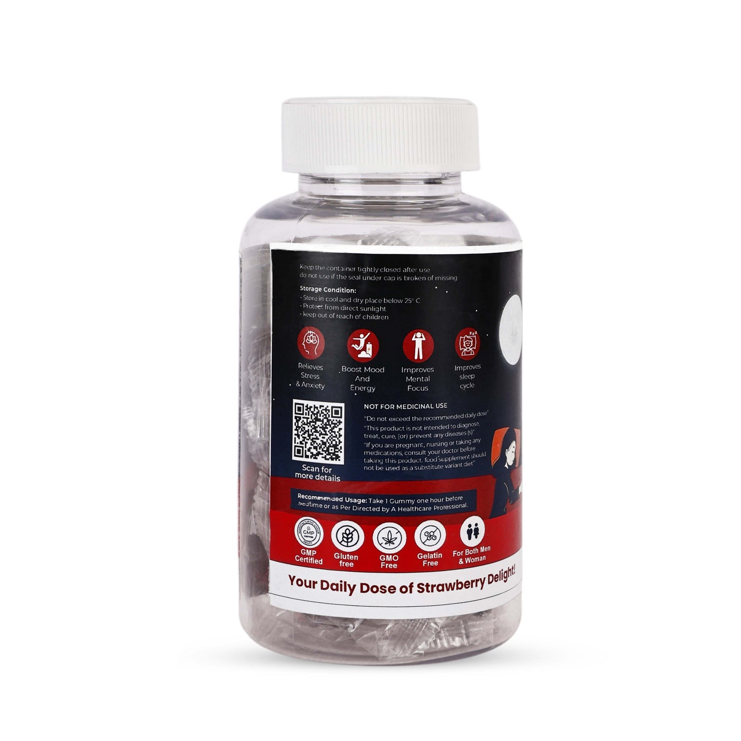Sleep Easy Gummies Strawberry Flavour BittyBites